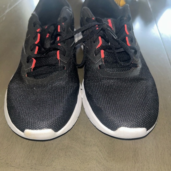 Reebok Men's Black and Red Athletic Sneakers - Picture 3 of 8